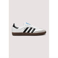 ADI SAMBA OG MENS/ WOMENS WHITE-BLACK STRIPE SHOES