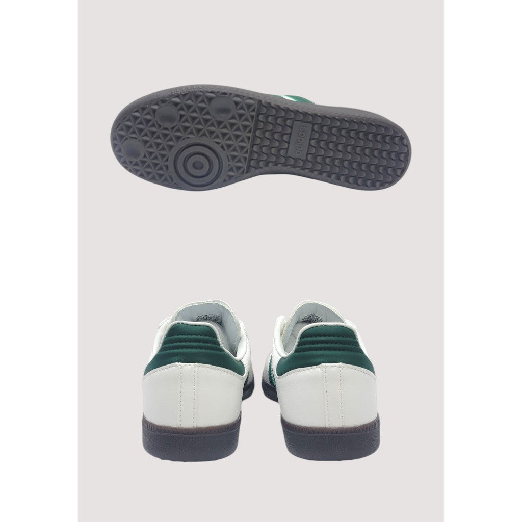 ADI SAMBA OG MENS/WOMEN CLOUD WHITE-GREEN SHOES