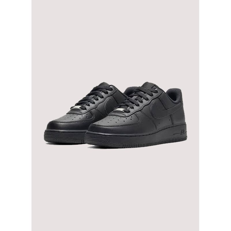 NK AIR FORCE-1 FLAX ALL BLACK