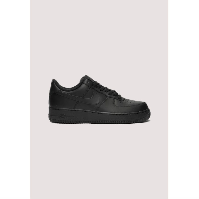 NK AIR FORCE-1 FLAX ALL BLACK