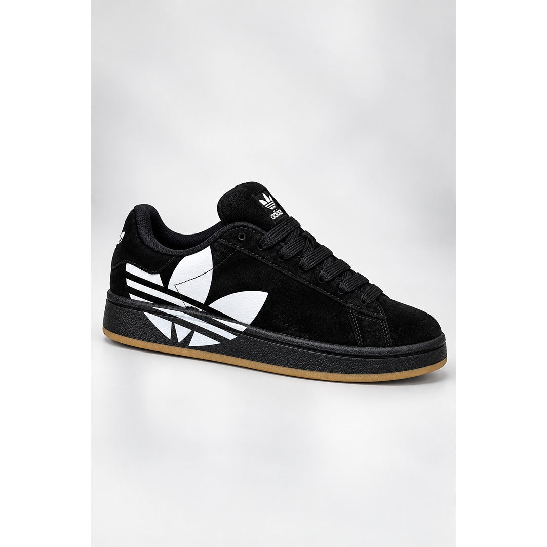 ADI CAMPUS 00S BLACK SUEDE SIGNATURE STRIPE