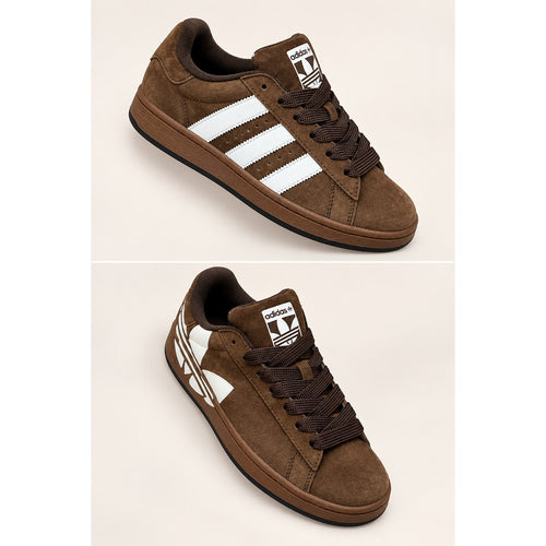 ADI CAMPUS 00S BROWN SUEDE SIGNATURE STRIPE