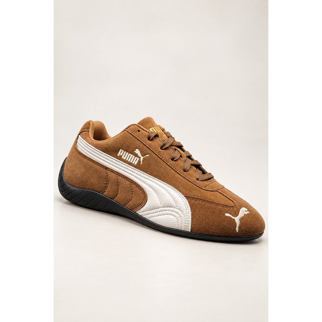PUMA SPEED CAT OG BROWN WHITE SUEDE