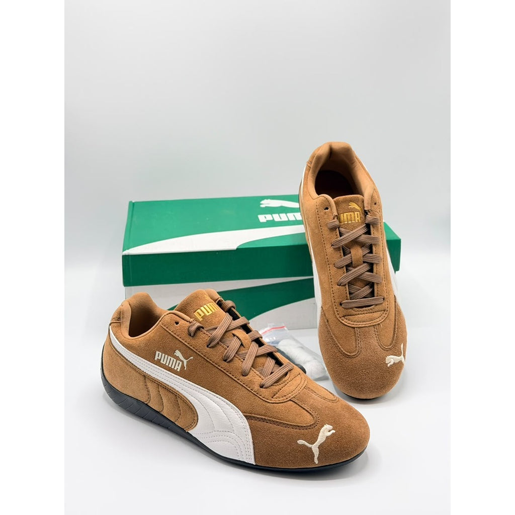 PUMA SPEED CAT OG BROWN WHITE SUEDE