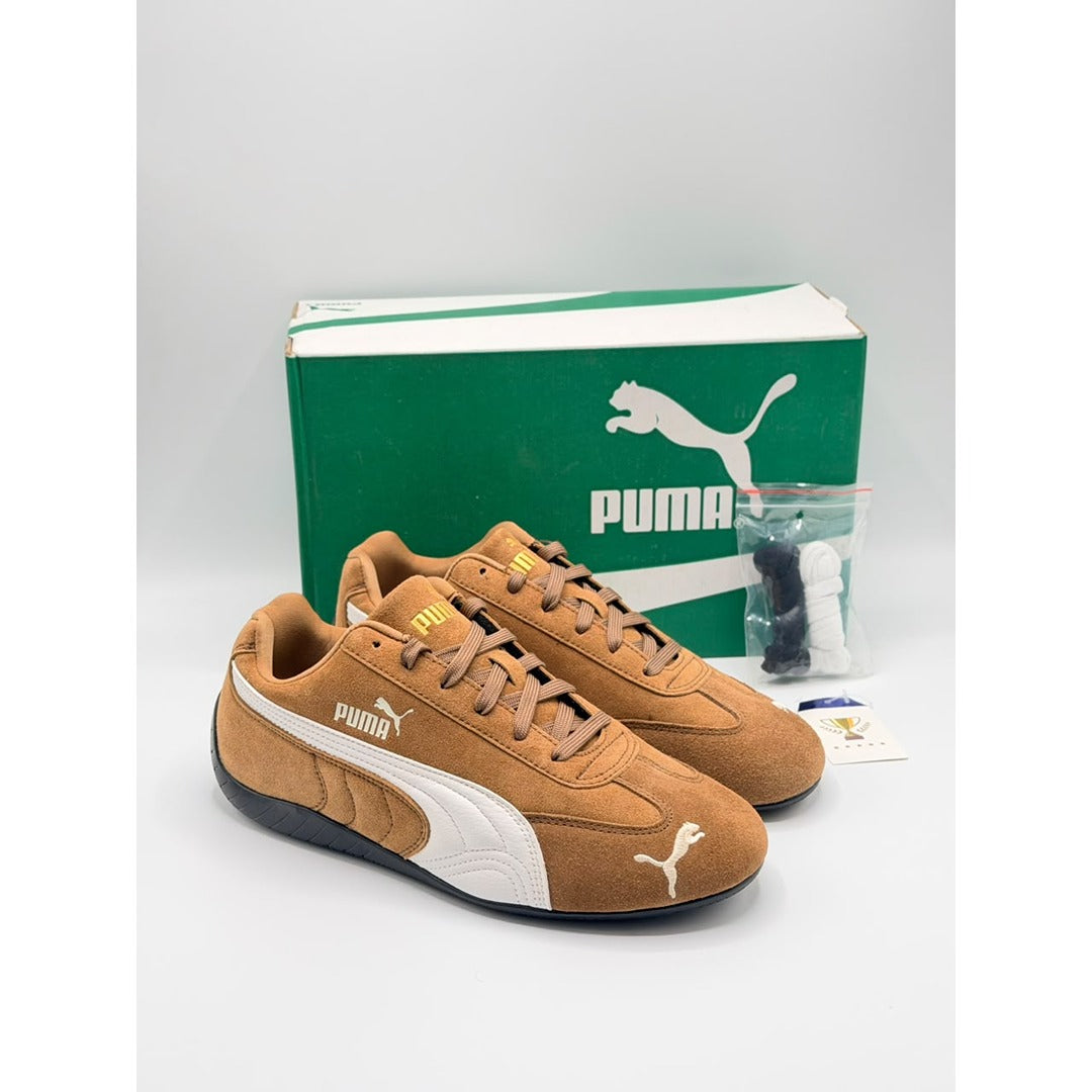 PUMA SPEED CAT OG BROWN WHITE SUEDE