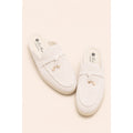 LORO PIANA OFF WHITE SUMMER CHARM BABOUCHE LOAFER SUEDE FOR WOMEN