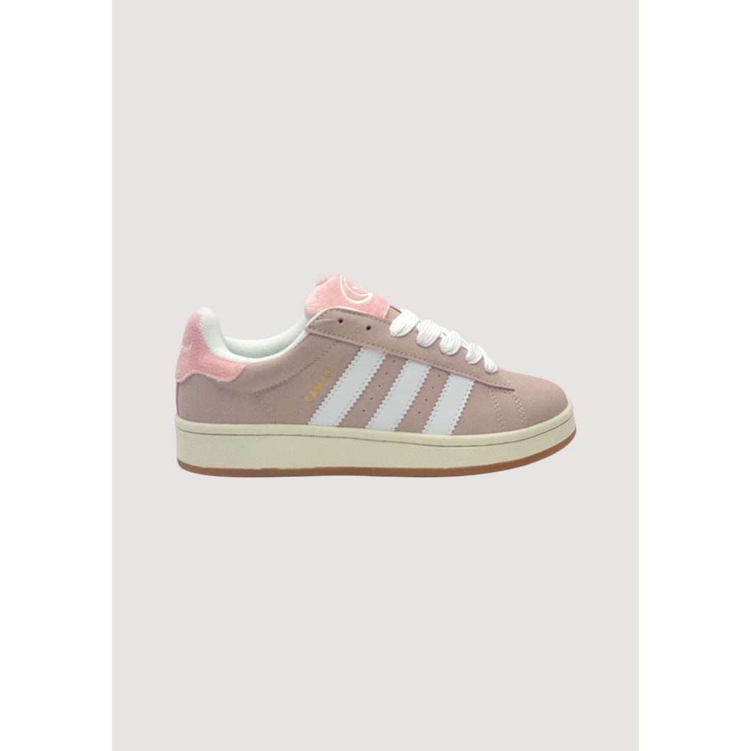 ADIS CAMPUS 00S PINK WHITE STRIPE WOMEN SHOES