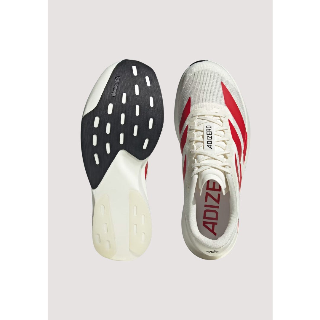 ADIZERO EVO SL GREY RED MEDICATED LIGHTWEIGHT SHOES MENS