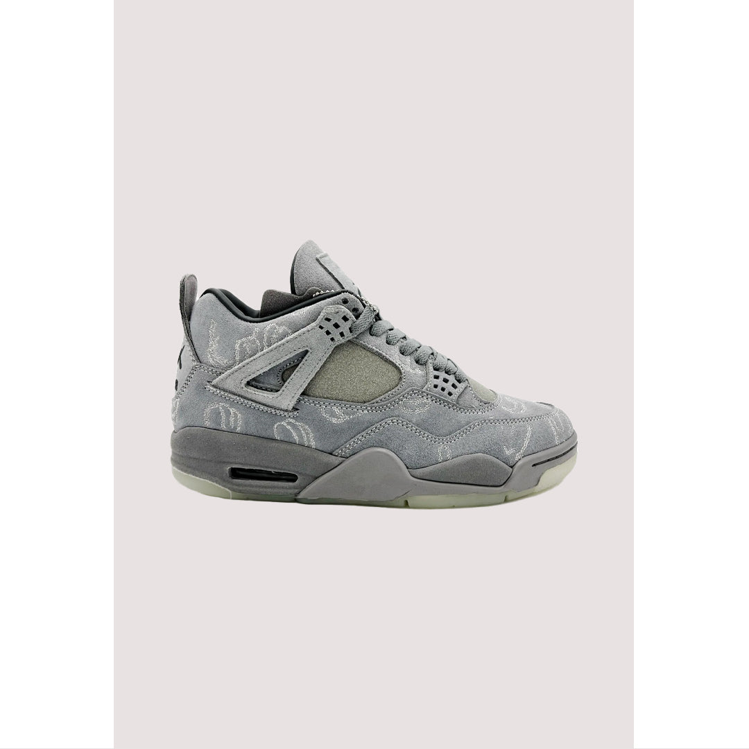AIR JORDAN HIGH RETRO 4 KAWS GREY GLOW IN DARK