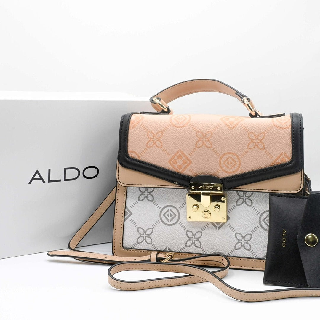 AO EMALINE MONOGRAM TOP HANDLE BAG