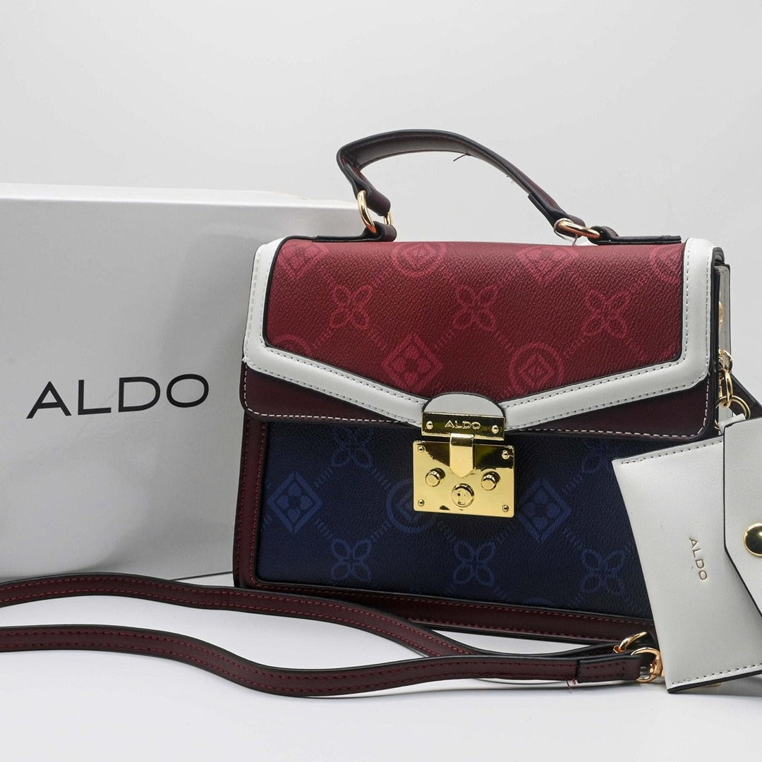 AO EMALINE MONOGRAM TOP HANDLE BAG