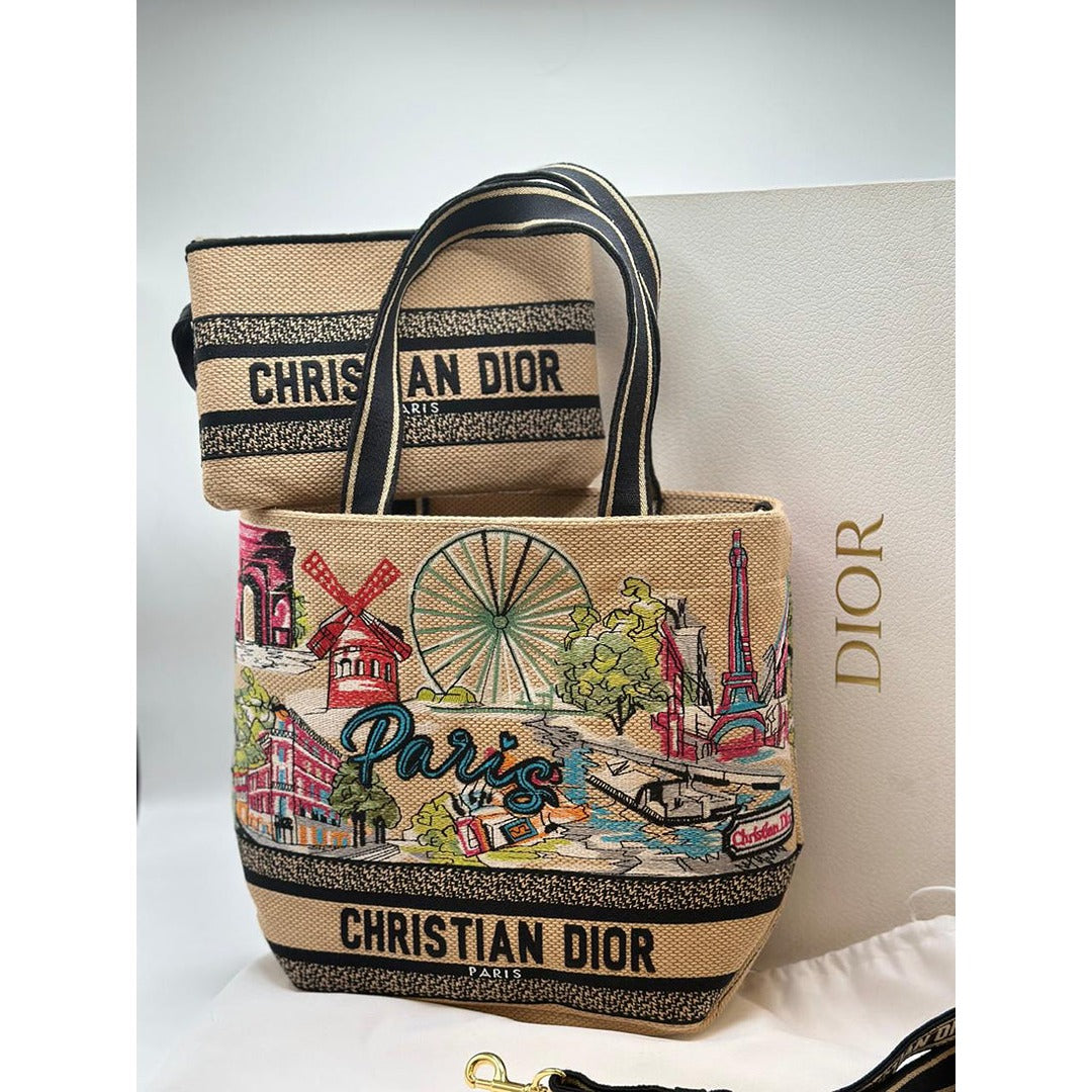 CHRIN DR TOTE BAG PARIS BEIGE