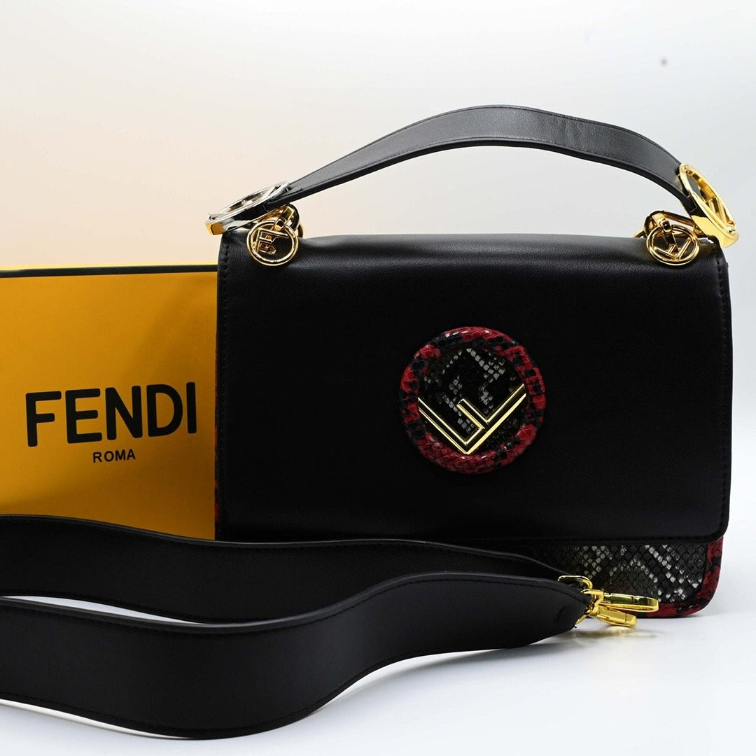 FDI ROMA MEDIUM TOTE HANDBAG