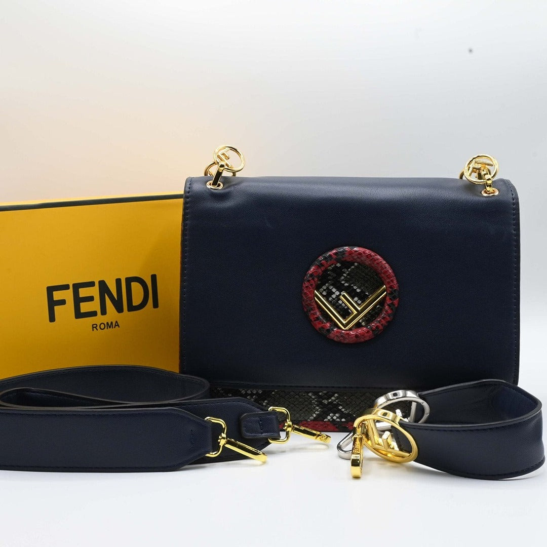 FDI ROMA MEDIUM TOTE HANDBAG