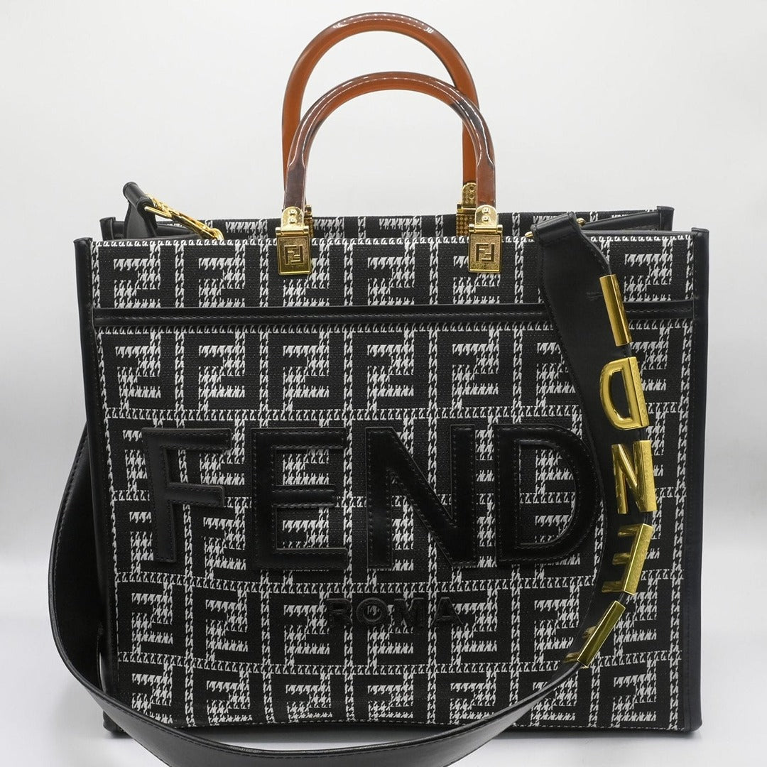 FDI ROMA MEDIUM TOTE HANDBAG