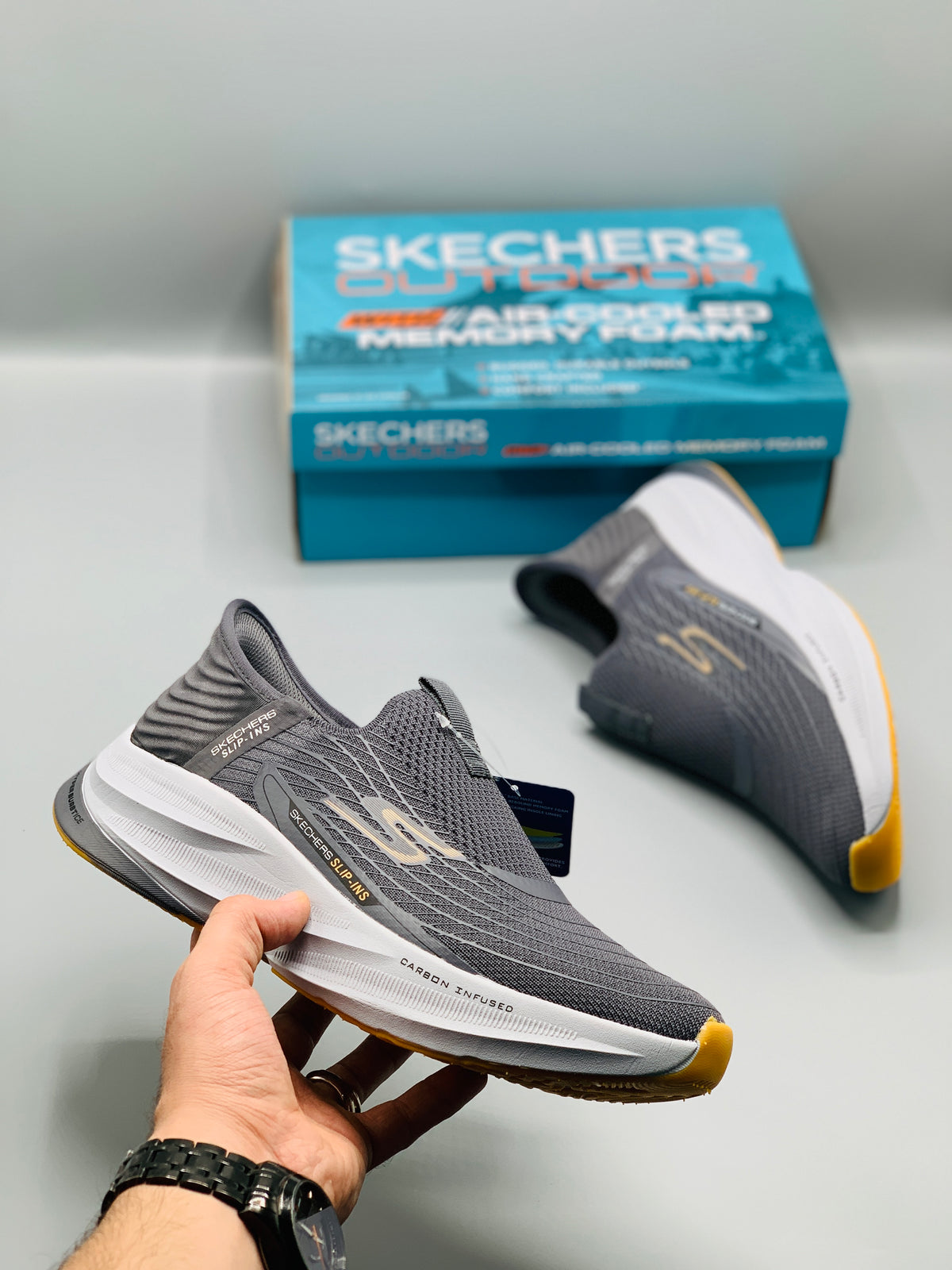 Sketchers Slip Ins Archfit "Carbon Infused" MENS
