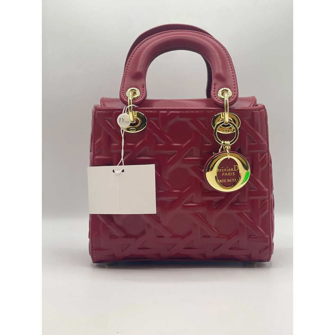 LAY DIOR CANNAGE PATTERN BAG