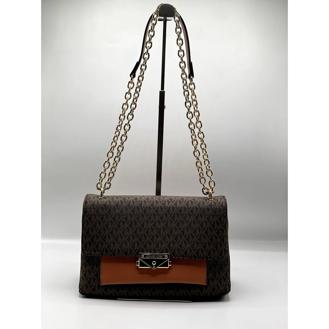 MICL KORS CECE MEDIUM LOGO SHOULDER BAG