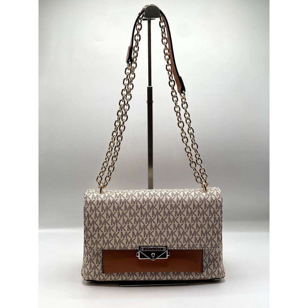 MICL KORS CECE MEDIUM LOGO SHOULDER BAG