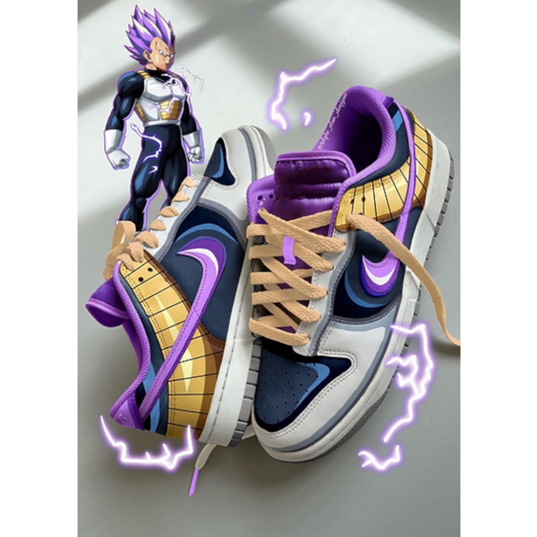 NK SB DUNK LOW PRO VEGETA ULTRA DRAGON BALL- Z EDITION