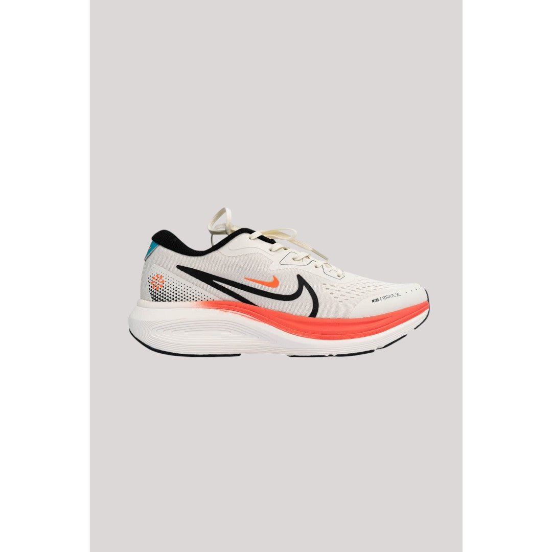 ZoomX Style Running Sneakers – White & Coral