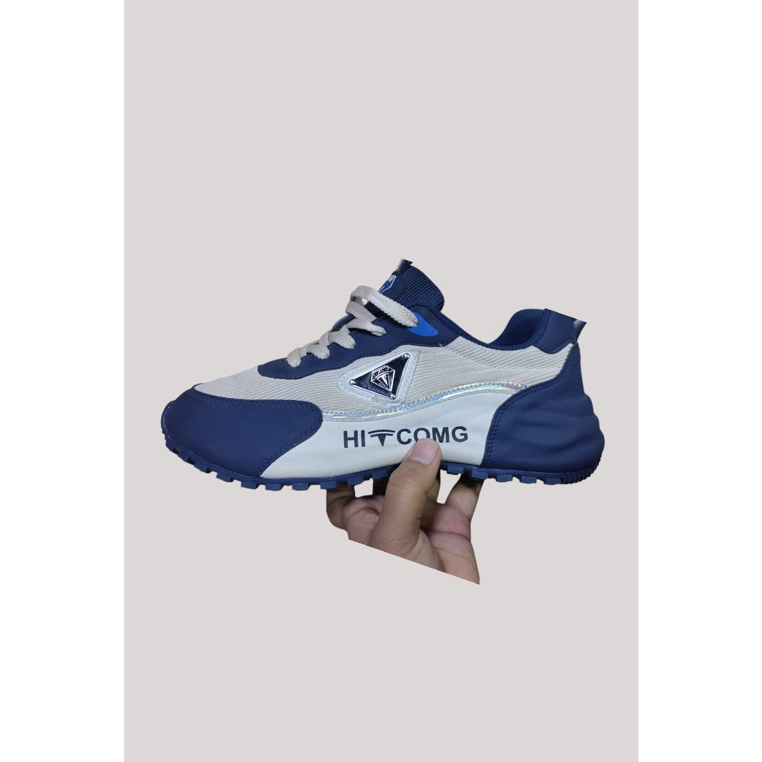 HITCOMG Sport Sneakers – Blue & White