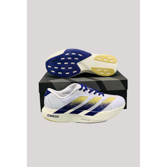 ADIZERO EVO SL BLUE GREY  MEDICATED LIGHTWEIGHT SHOES MENS