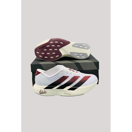 ADIZERO EVO SL PURPLE GREY MEDICATED LIGHTWEIGHT SHOES MENS
