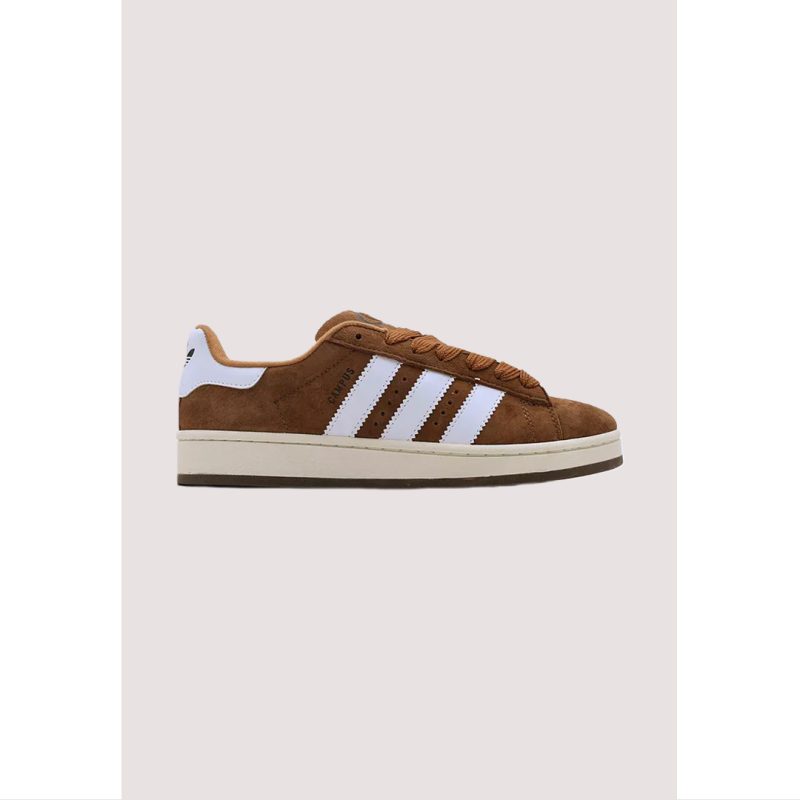 ADIS CAMPUS 00S DARK BROWN WHITE STRIPE