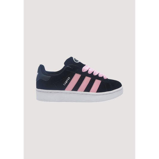 ADIS CAMPUS 00S BLACK PINK STRIPE WOMEN SHOES