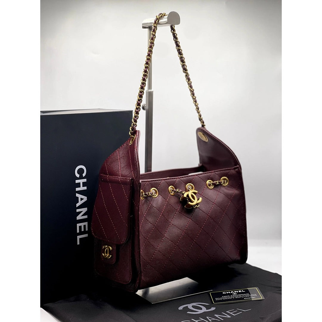 CNEL CAVIAR MINI 25 SMALL HANDBAG