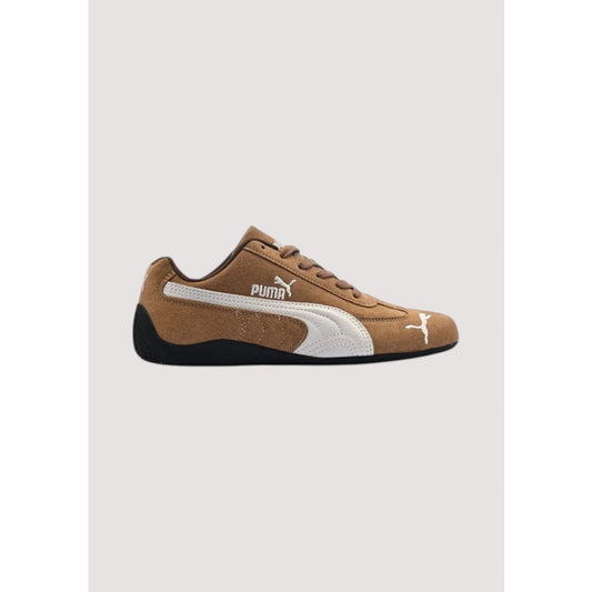 PMA SPEED CAT LIGHT BROWN WHITE MENS/WOMEN