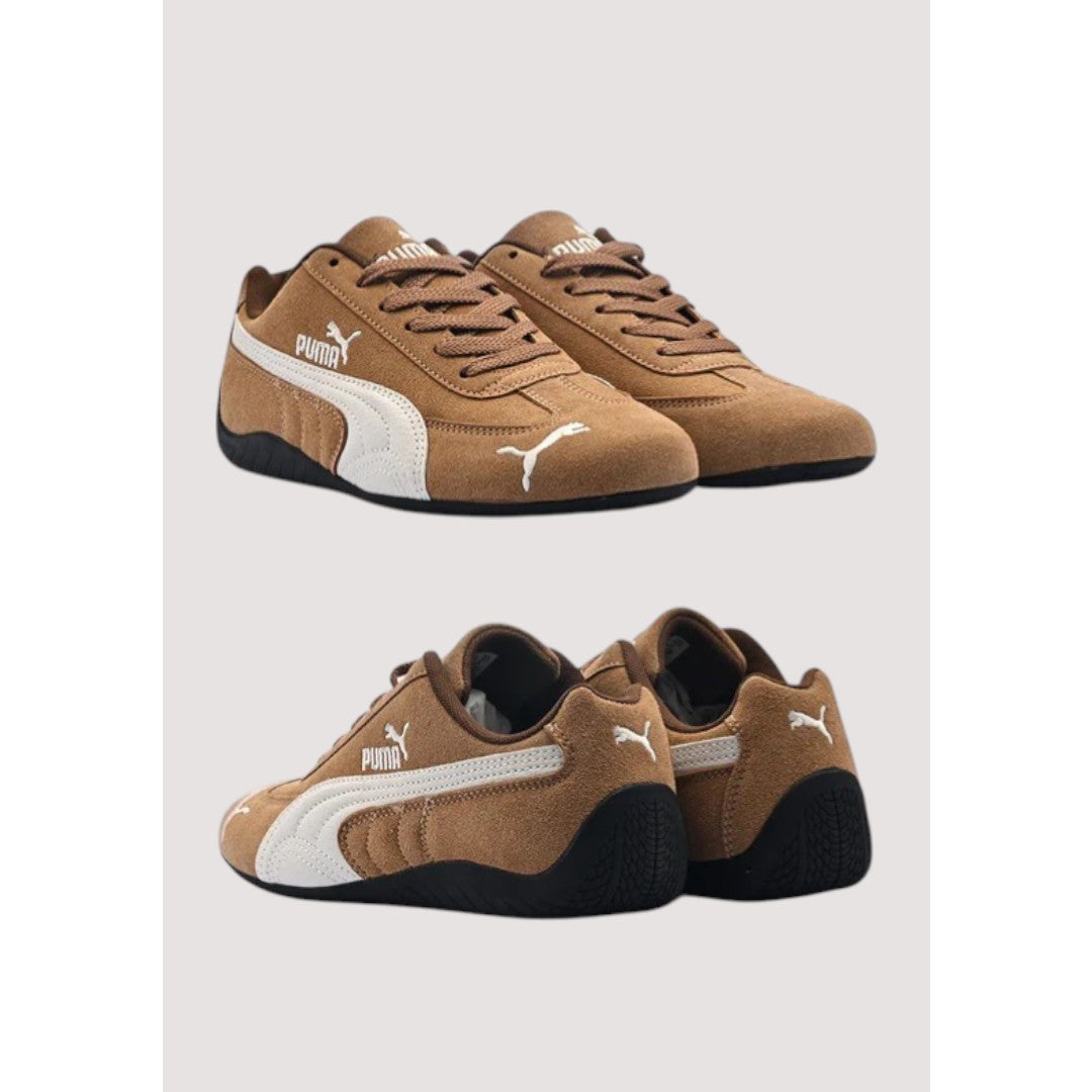 PMA SPEED CAT LIGHT BROWN WHITE MENS/WOMEN