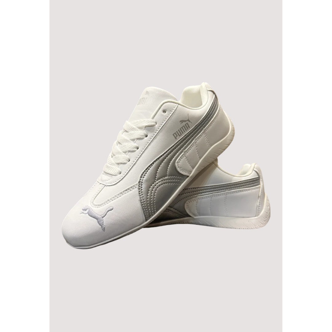 PUMA SPEEDCAT WOMEN WHITE SILVER