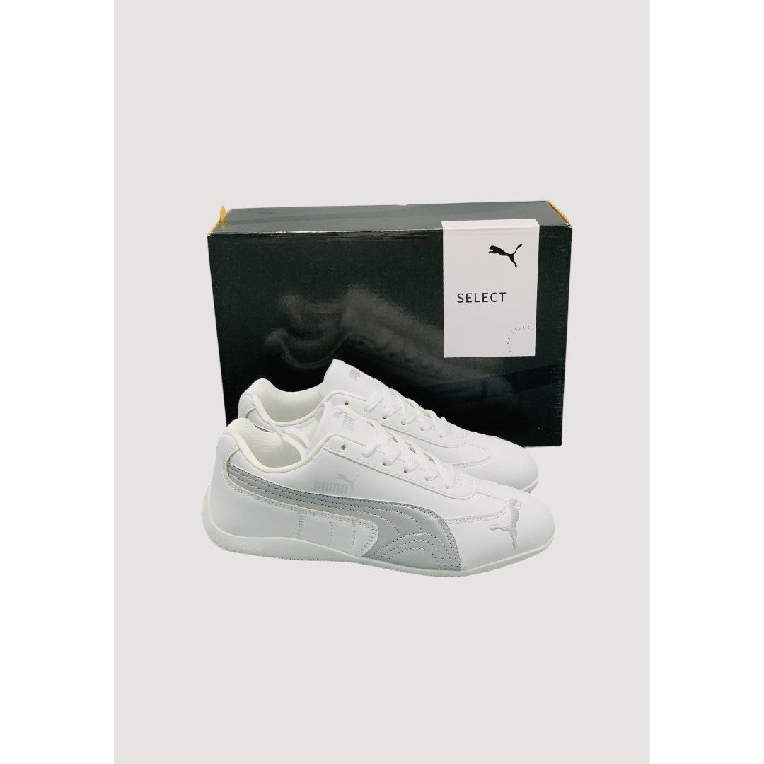 PUMA SPEEDCAT WOMEN WHITE SILVER