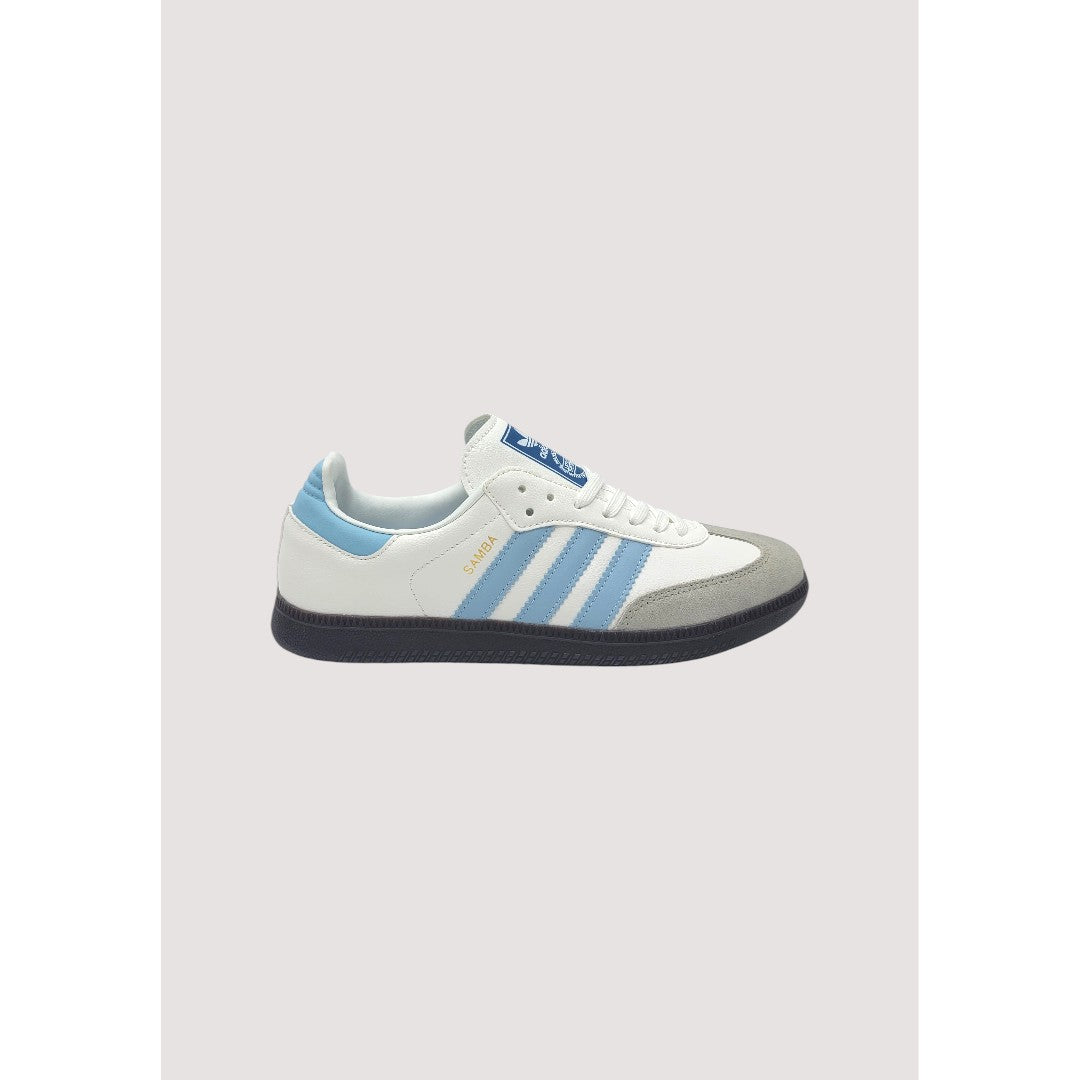ADIS SKY BLUE-WHITE SAMBA OG SHOES MENS/WOMEN