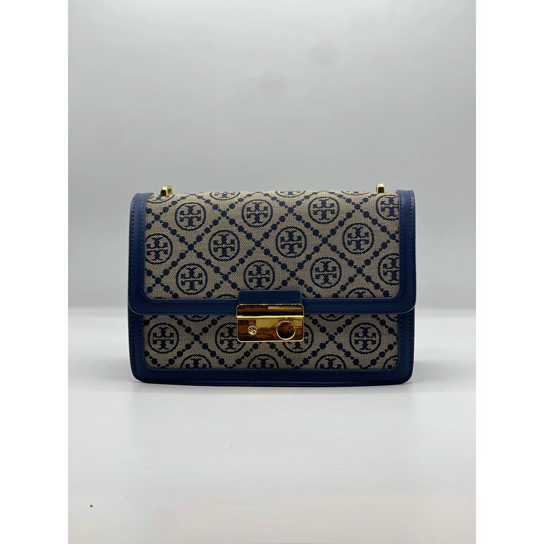 TY BCH T MONOGRAM SHOULDER BAG