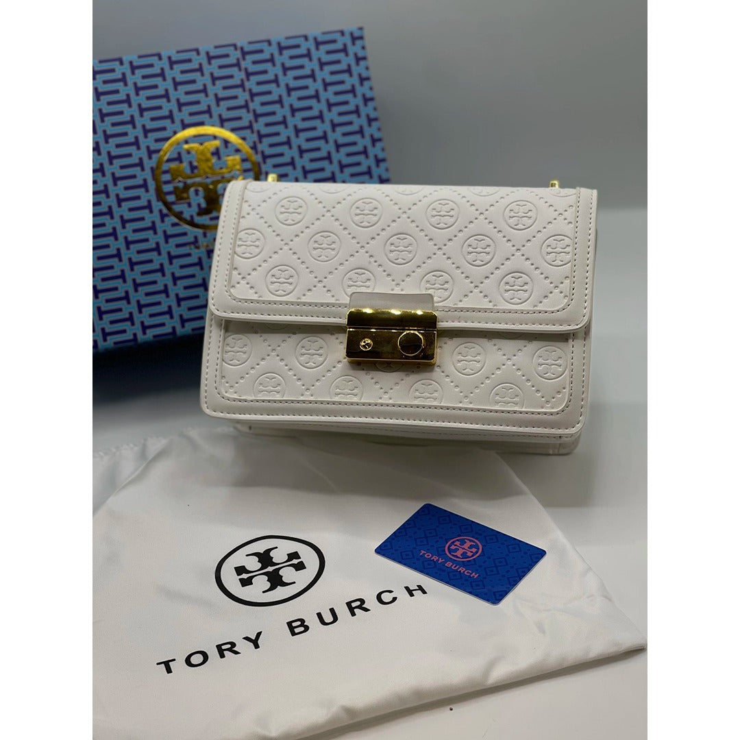 TY BCH T MONOGRAM SHOULDER BAG