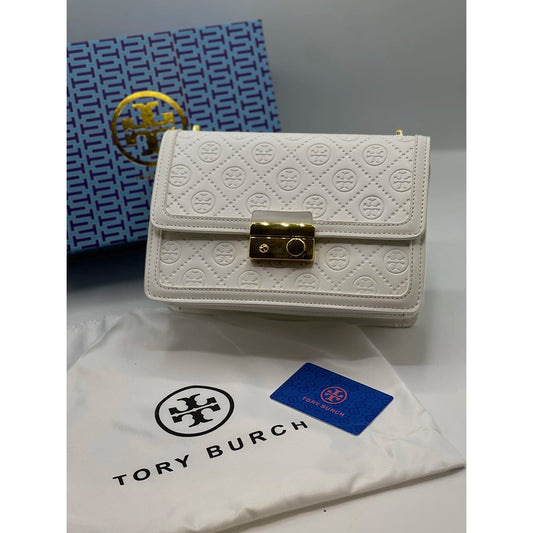 TY BCH T MONOGRAM SHOULDER BAG