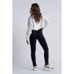 Abrand Black High Rise Skinny Jeans