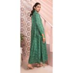 Jade Digital Printed Long Dress