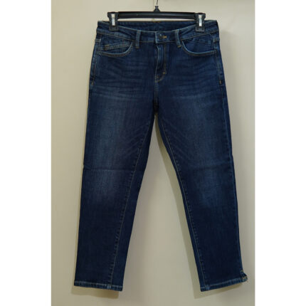 Espirit Blue Split Hem Straight Jeans