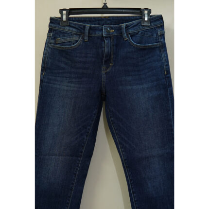 Espirit Blue Split Hem Straight Jeans