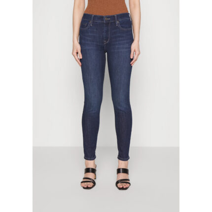 B.R High Rise Dark Wash Skinny Jeans