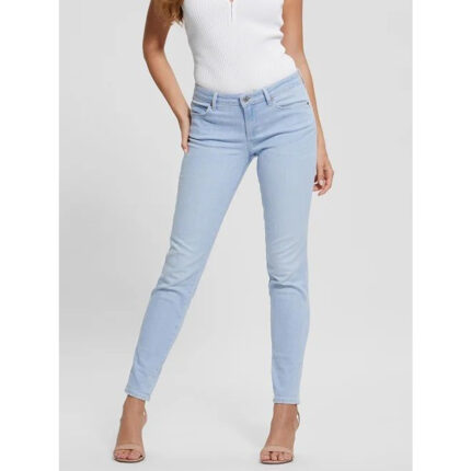 Guess Light Wash Skinny Mid Curve X Jeans