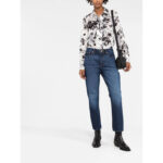 DKNY Dark Wash Straight Leg Jeans