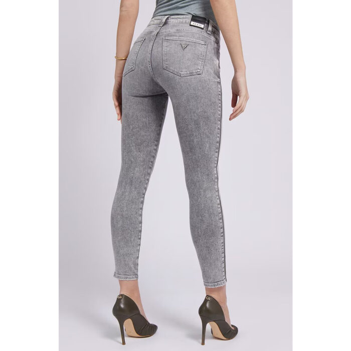 Guess Side Stripe Grey Mid Skinny Jeans