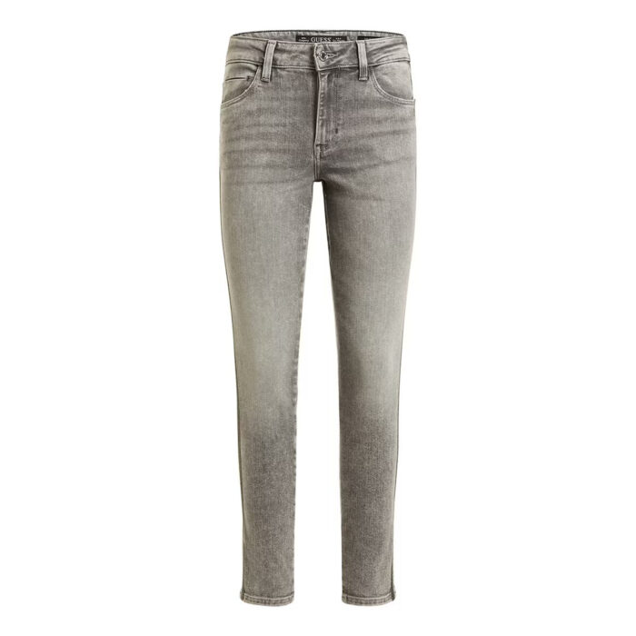 Guess Side Stripe Grey Mid Skinny Jeans