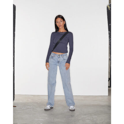 Motel Light Blue Parallel Straight Leg Jeans