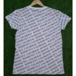 Pri Mark Printed White Printed T Shirt